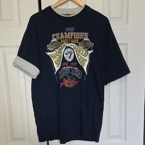 MLB Navy Toronto Blue Jays 1992 1993 Champions Graphic Tee